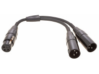 <b>Roland RCC-YC-XF2XM</b> Cabo Splitter Microfone XLR fêmea / XLR macho duplo 15cm <b>Garantia Vitalícia</b> <b>Roland RCC-YC-XF2XM</b> Cabo Splitter Microfone XLR fêmea / XLR macho duplo 15cm <b>Garantia Vitalícia</b>